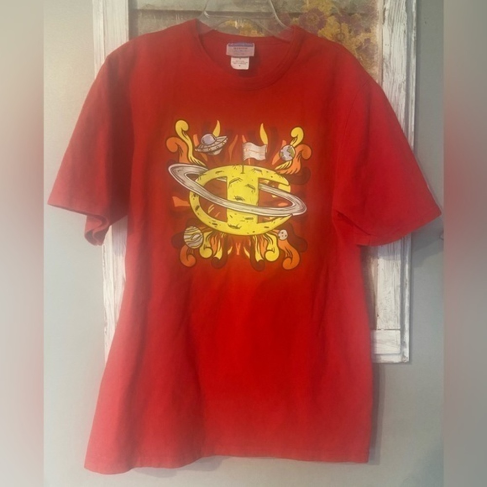 Rare Champion Men's Classic Cotton T-Shirt Medium Crew Neck Perfect